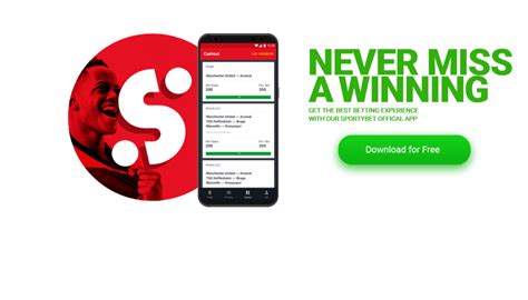 Sportybet Tanzania app for iOS and Android .